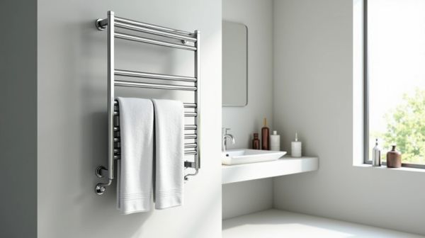 Améliorez l'organisation de votre salle de bain avec un porte serviette pratique